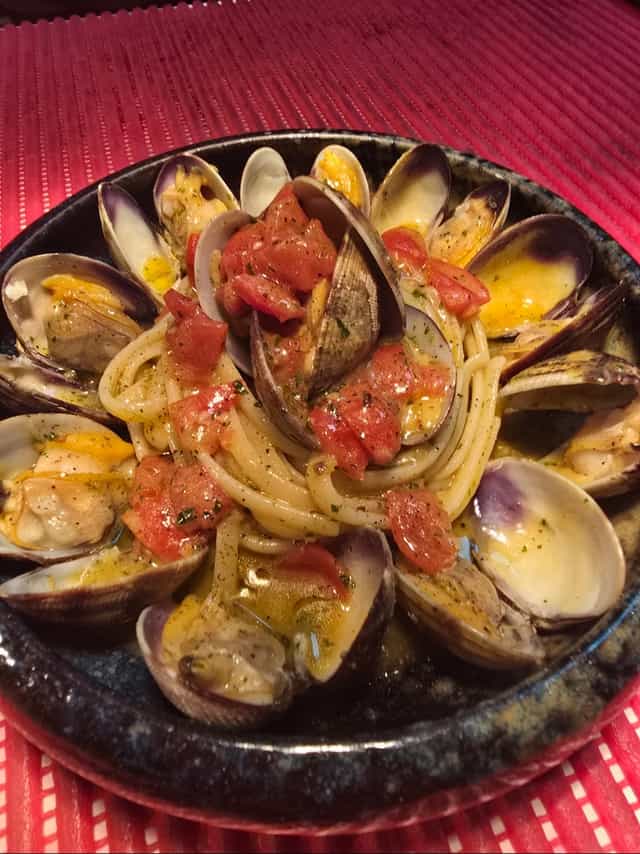 Linguine con almejas