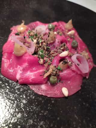 Carpaccio de ternera