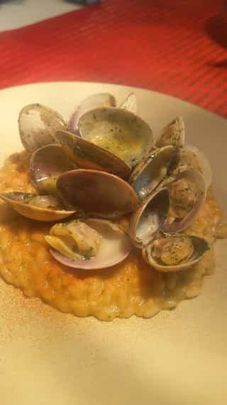 Risotto de almejas