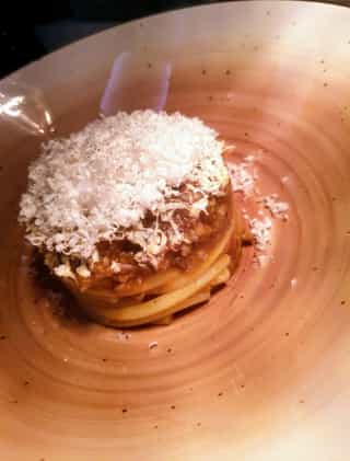 Spaghettone con ragù calabrese